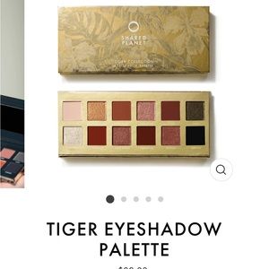 Shared Planet- Tiger collection eye shadow palette.